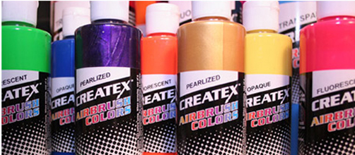 Createx airbrushing paints